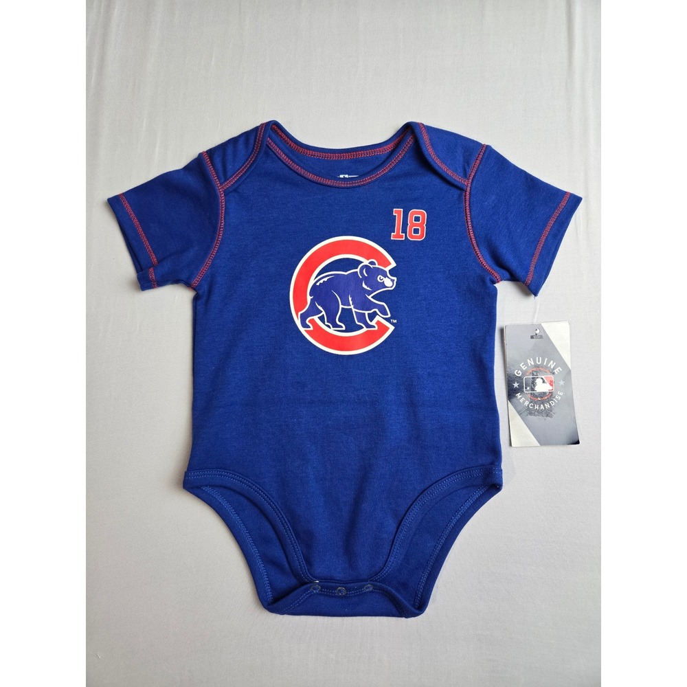 MLB Chicago Cubs Shota Imanaga 18 Infant Bodysuit Blue 3/6M New
